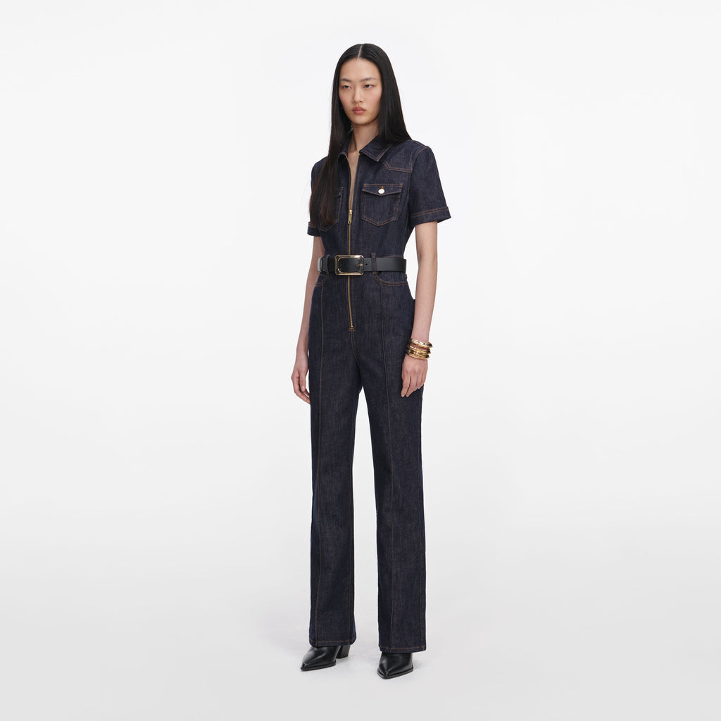 Indigo Denim Jumpsuit