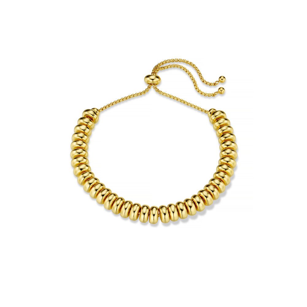Metal Nugget Adjustable Slider Bracelet