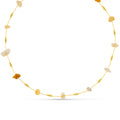 Warm Chip & Bead Necklace