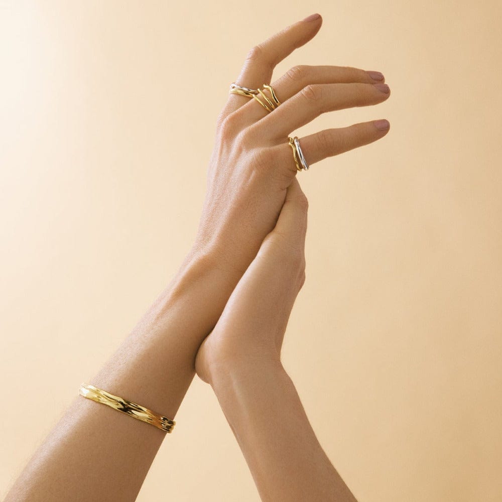 Organic Molten Bangle