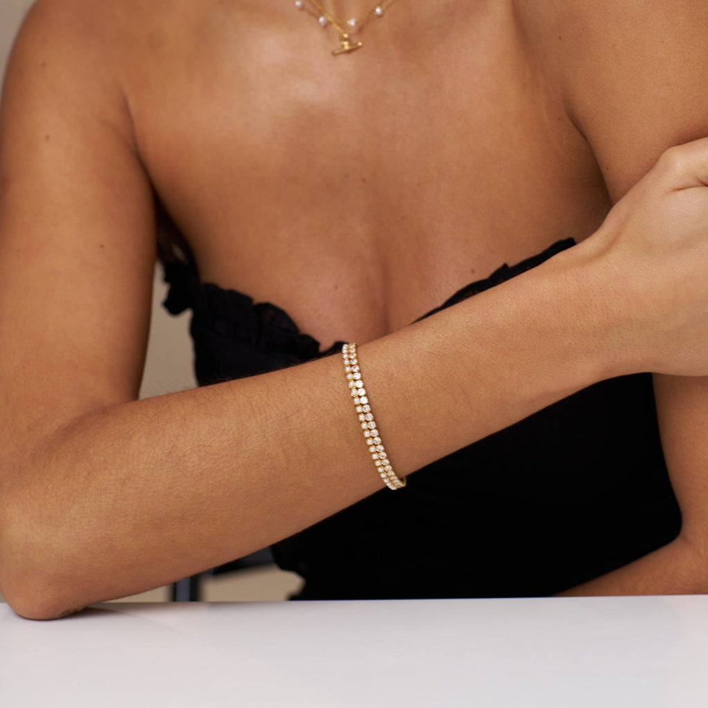 Pearl Tennis Bracelet