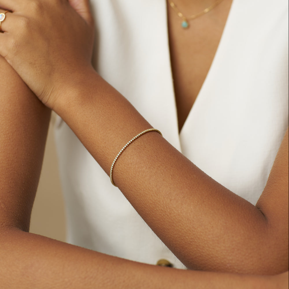 LUXE Micro Tennis Bracelet