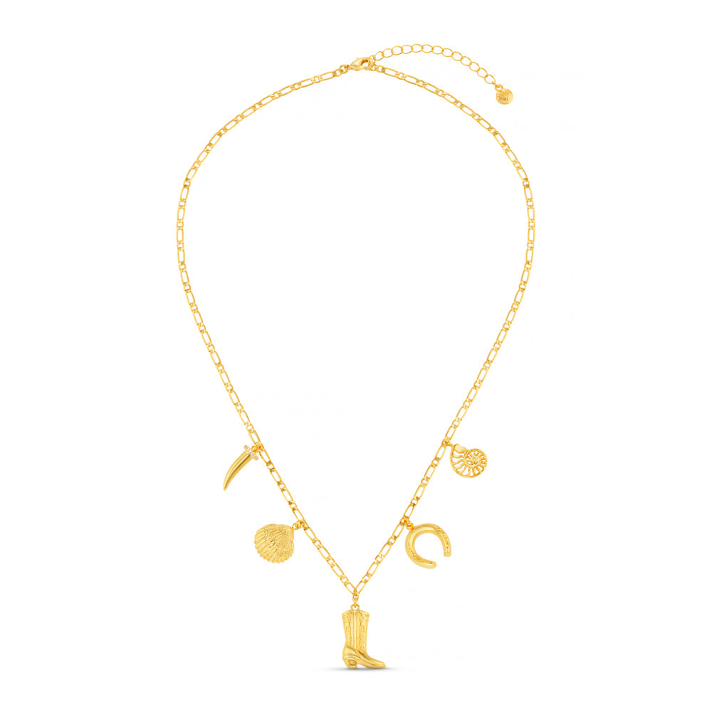 Eclectic Western Charm Necklace