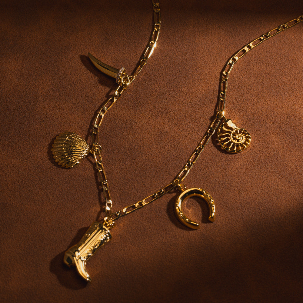 Eclectic Western Charm Necklace