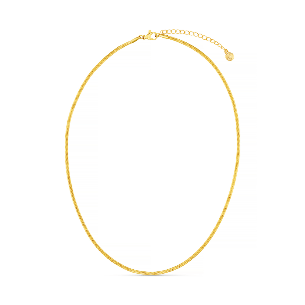 LUXE Flat Snake Chain Necklace