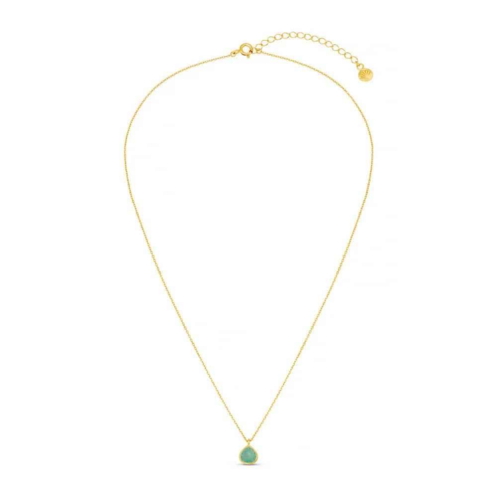 LUXE Semi-Precious Amazonite Necklace