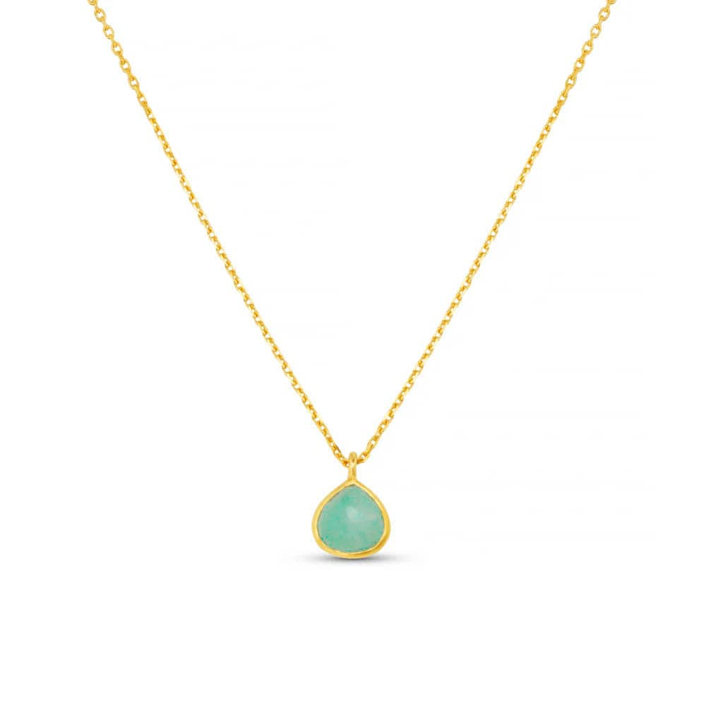 LUXE Semi-Precious Amazonite Necklace