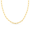 LUXE Fine Oval Link Chain Necklace