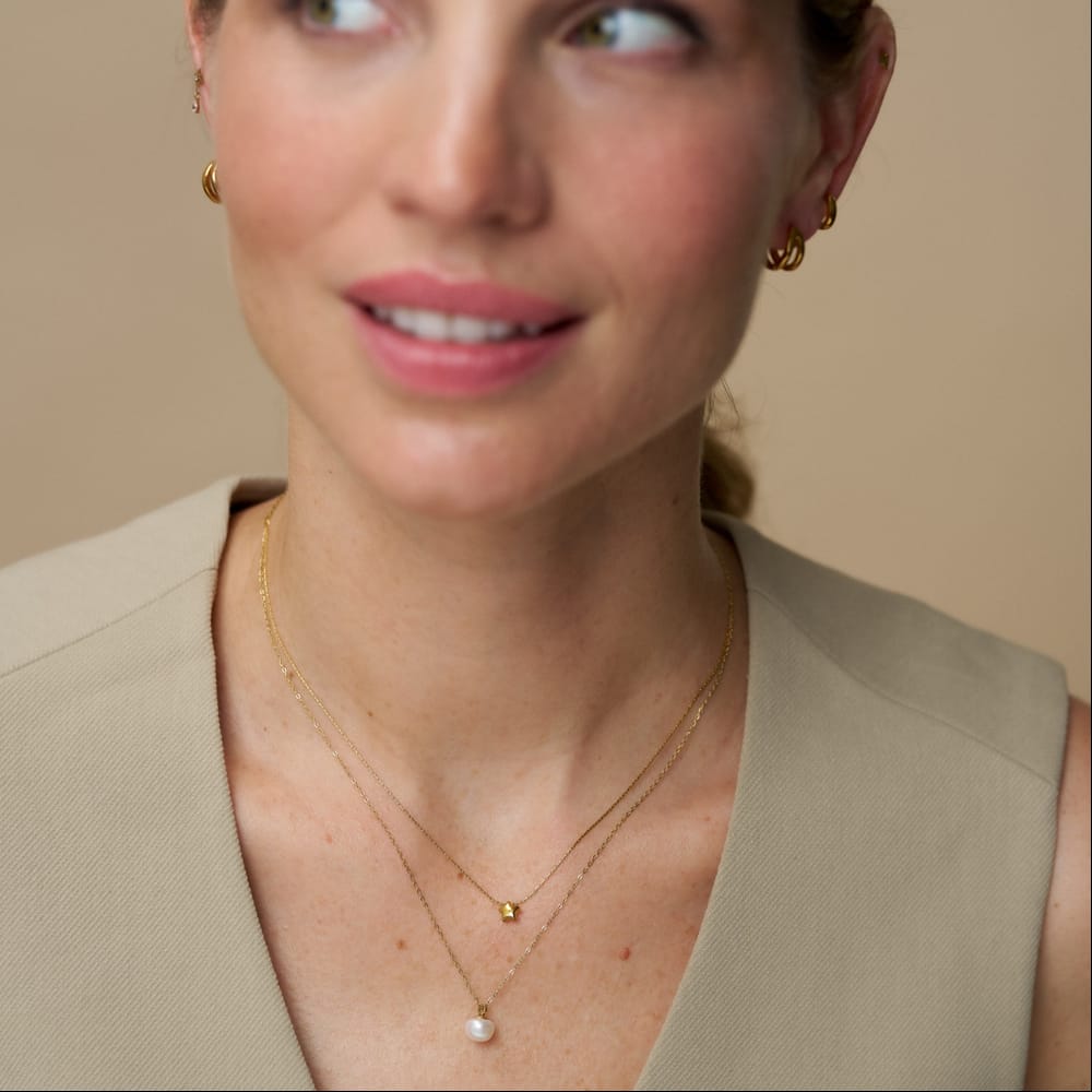 Fine Star Collar Necklace