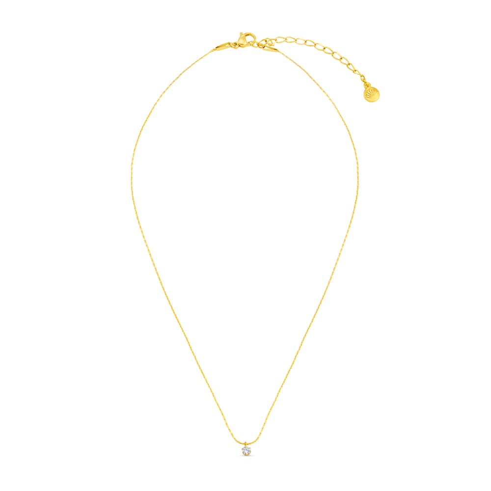 Micro Crystal Collar Necklace