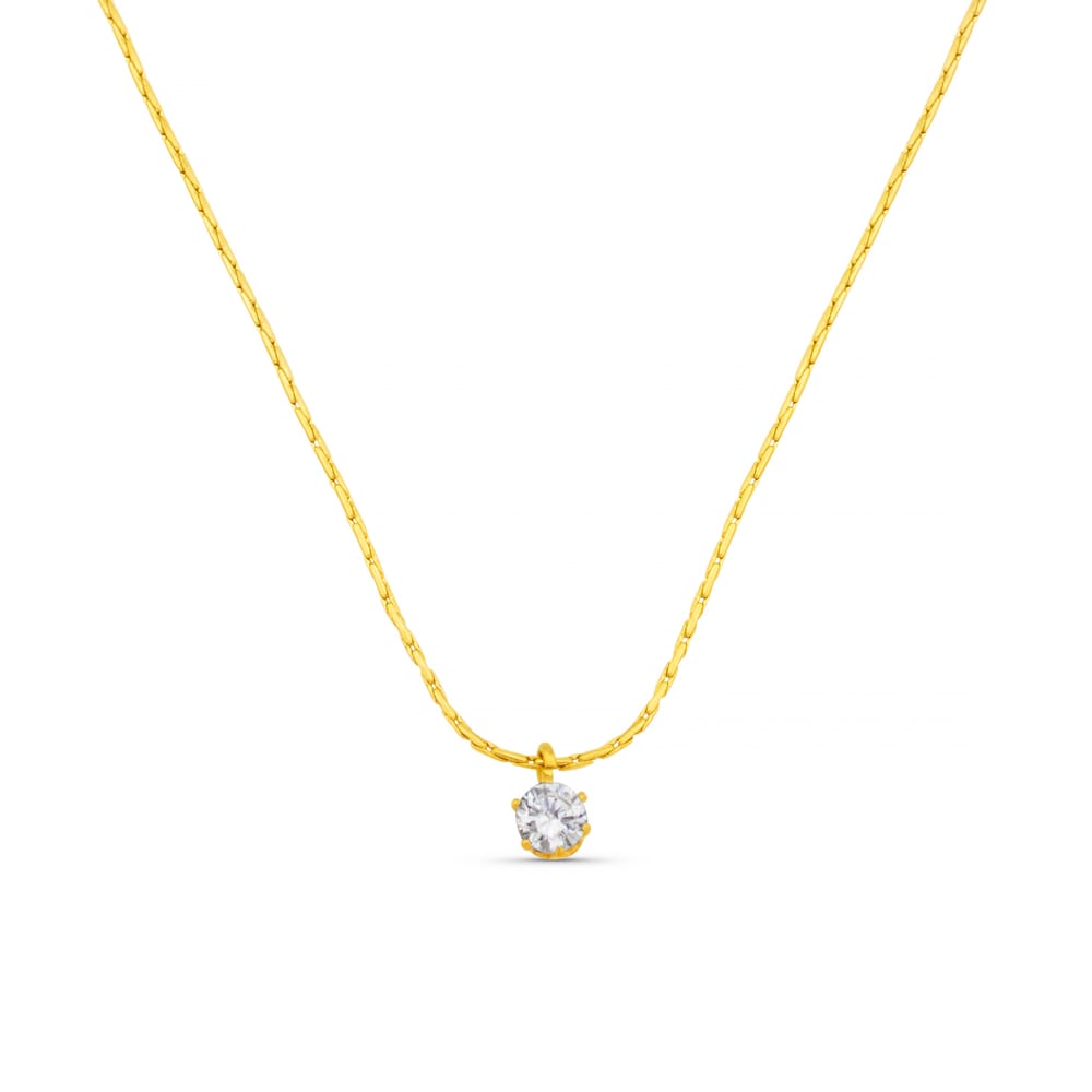 Micro Crystal Collar Necklace