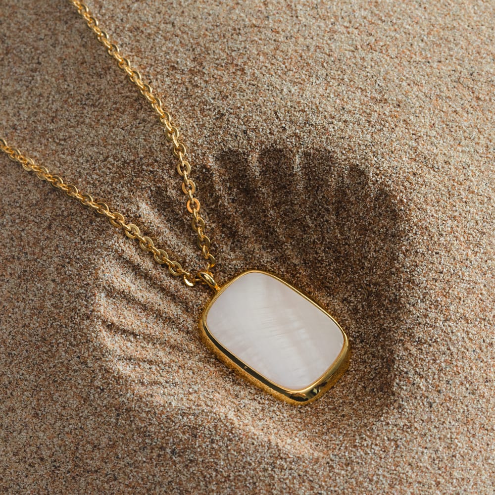 Statement Resin Pendant Necklace