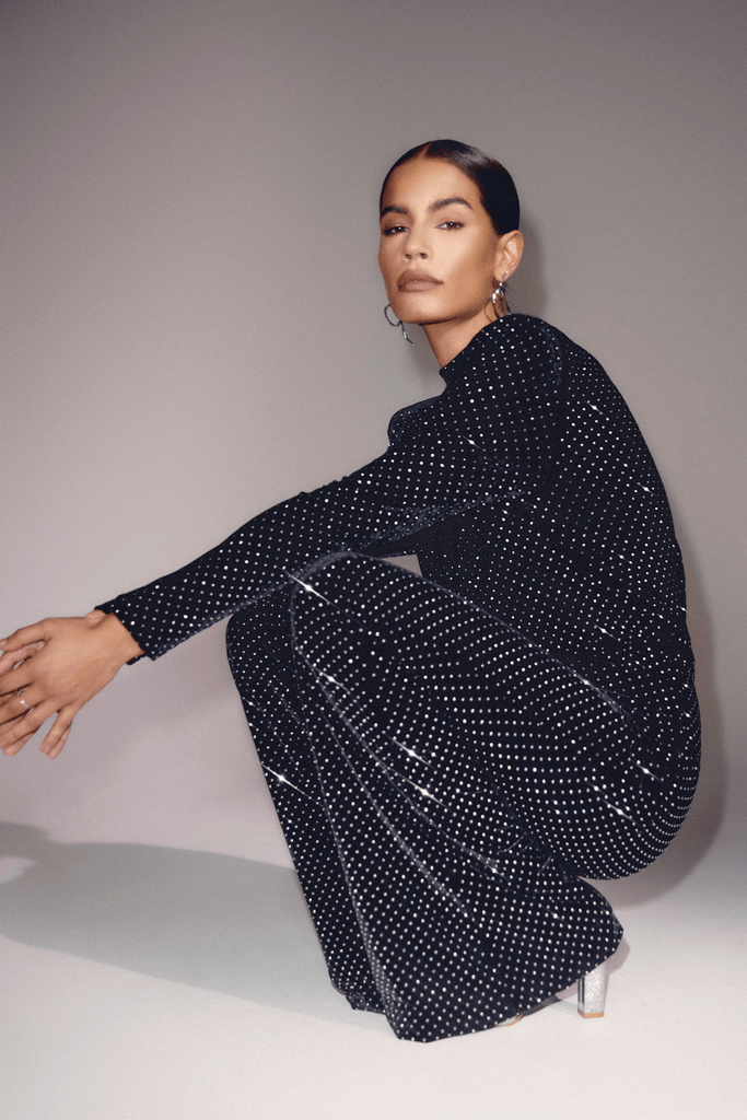 Luna Black Jumpsuit