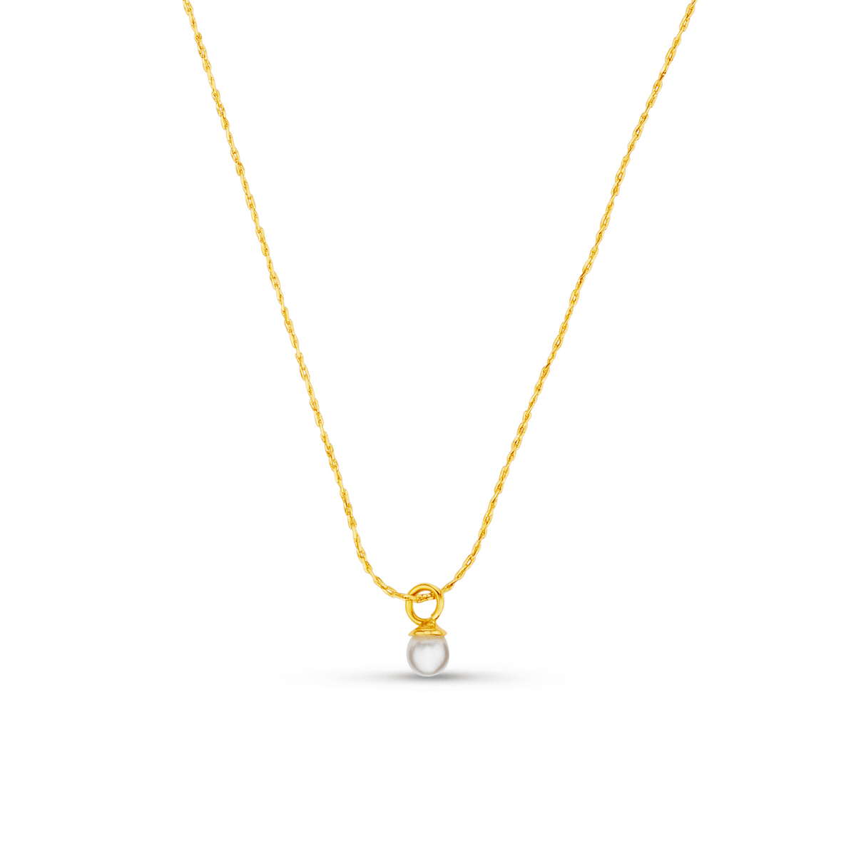 Fine Micro Pearl Collar Necklace