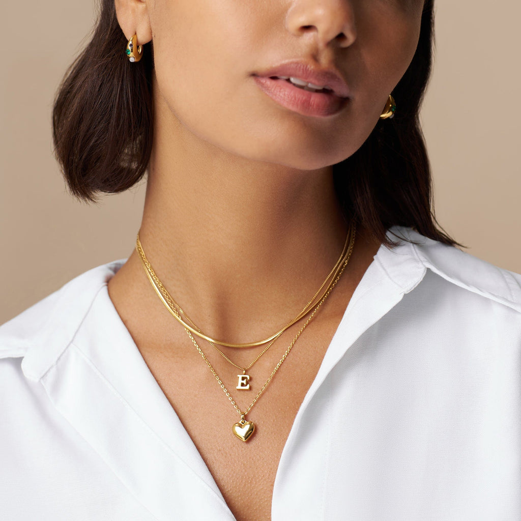 LUXE Flat Snake Chain Necklace