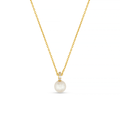 LUXE Pavé Pearl Necklace