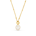 LUXE Rope Pearl Drop Necklace