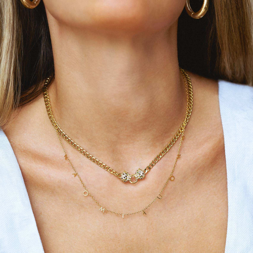 Personalised Initial Charm Necklace