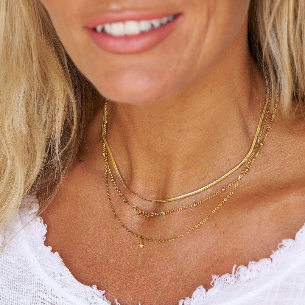 Personalised Multi-Row Name Necklace