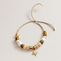 Create Your Own - Star & Pearl Beaded Bracelet