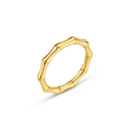 LUXE Polished Bamboo Ring