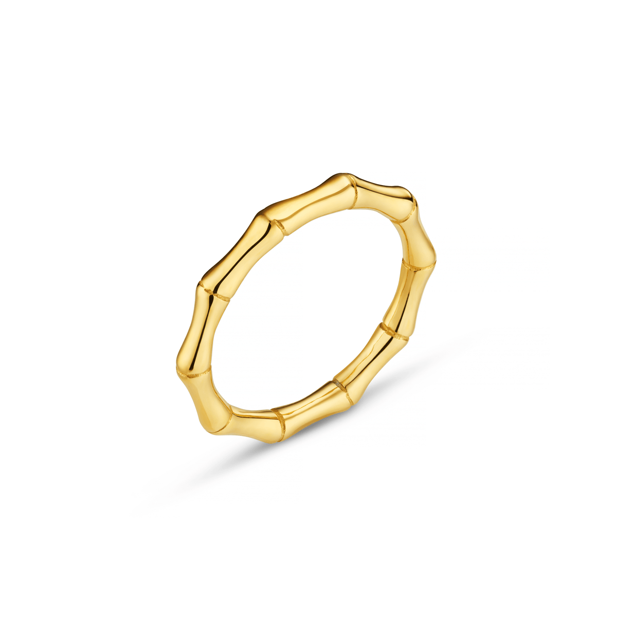 LUXE Polished Bamboo Ring