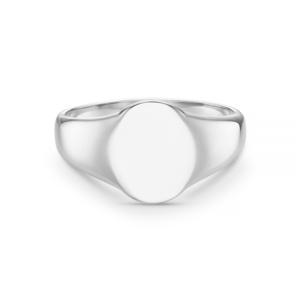 LUXE Signet Ring - Silver