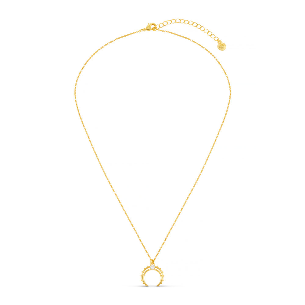 Desert Moon Horseshoe Necklace