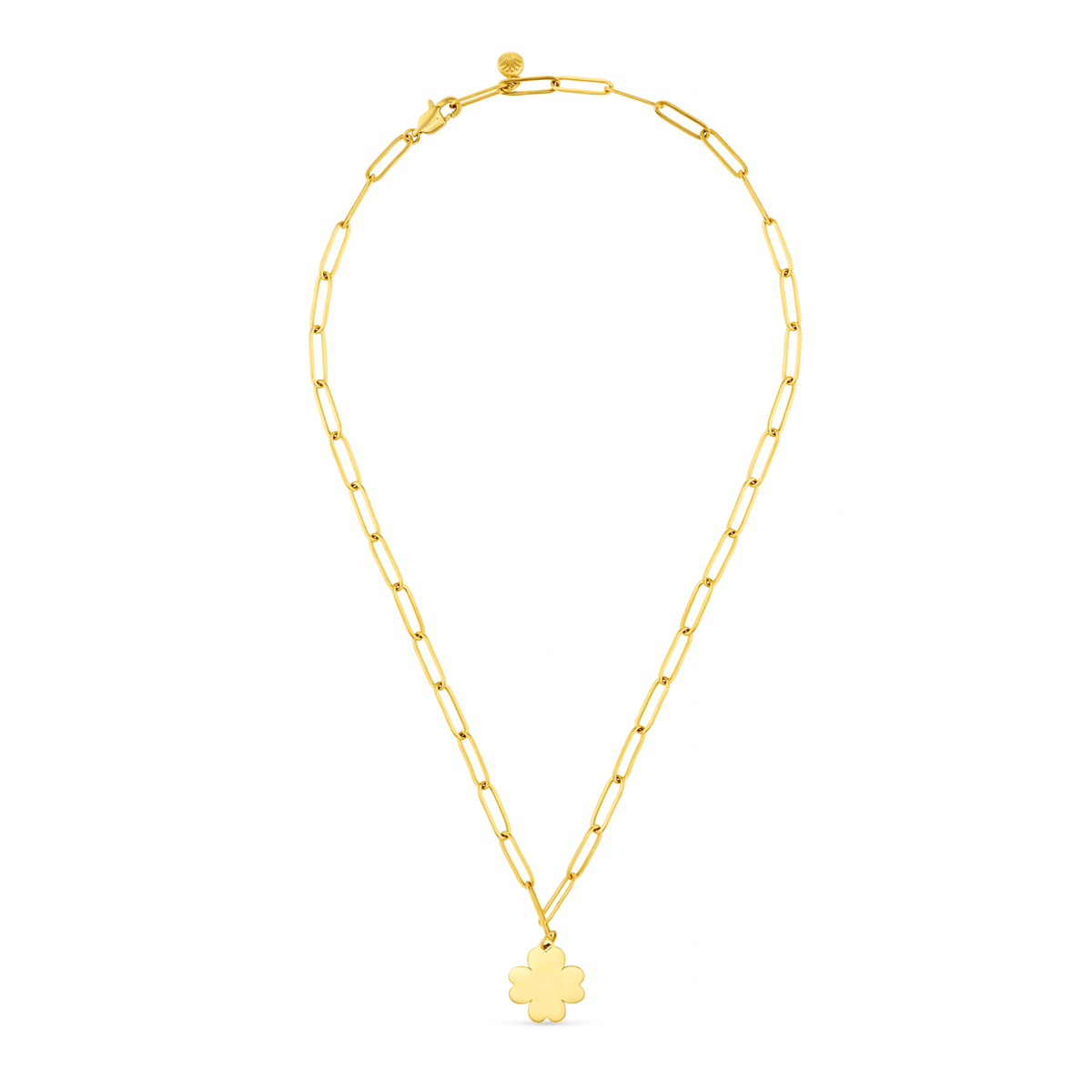 LUXE Polished Clover Necklace