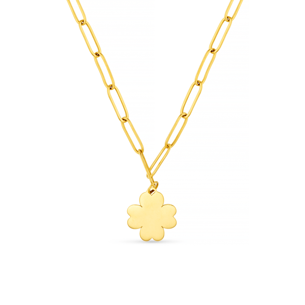 LUXE Polished Clover Necklace