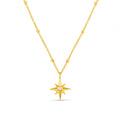 LUXE Starburst & Satellite Chain Necklace
