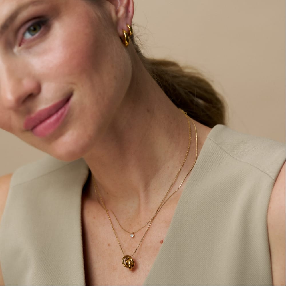 Mini Interlocking Necklace