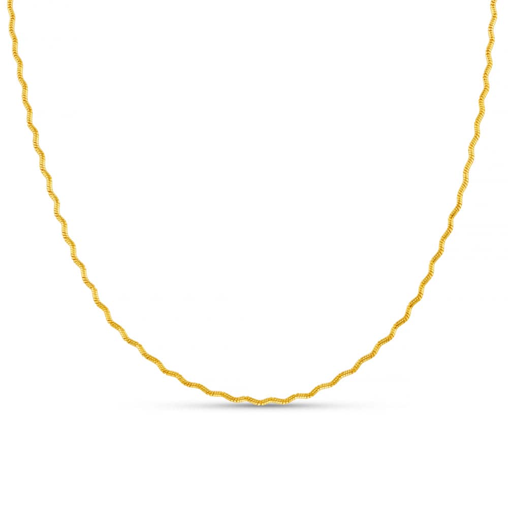 Wave Chain Necklace