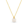Organic Pearl Collar Necklace