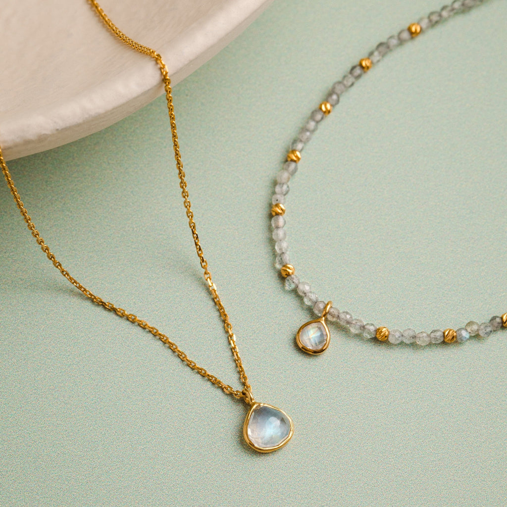 LUXE Moonstone Semi-Precious Necklace
