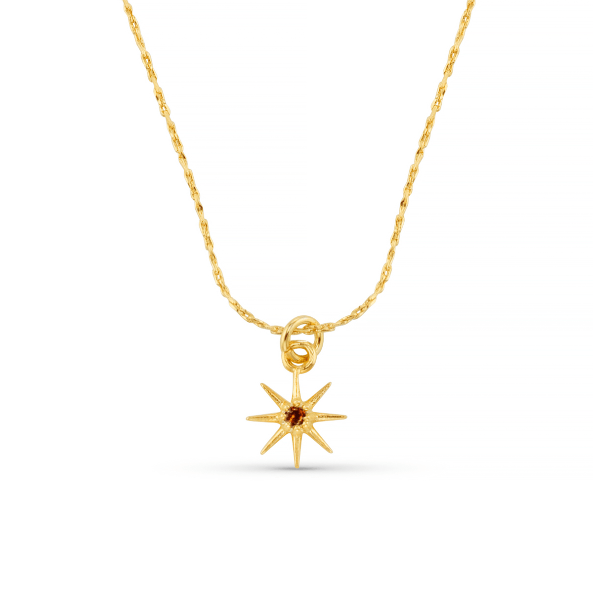 November Birthstone Topaz Necklace