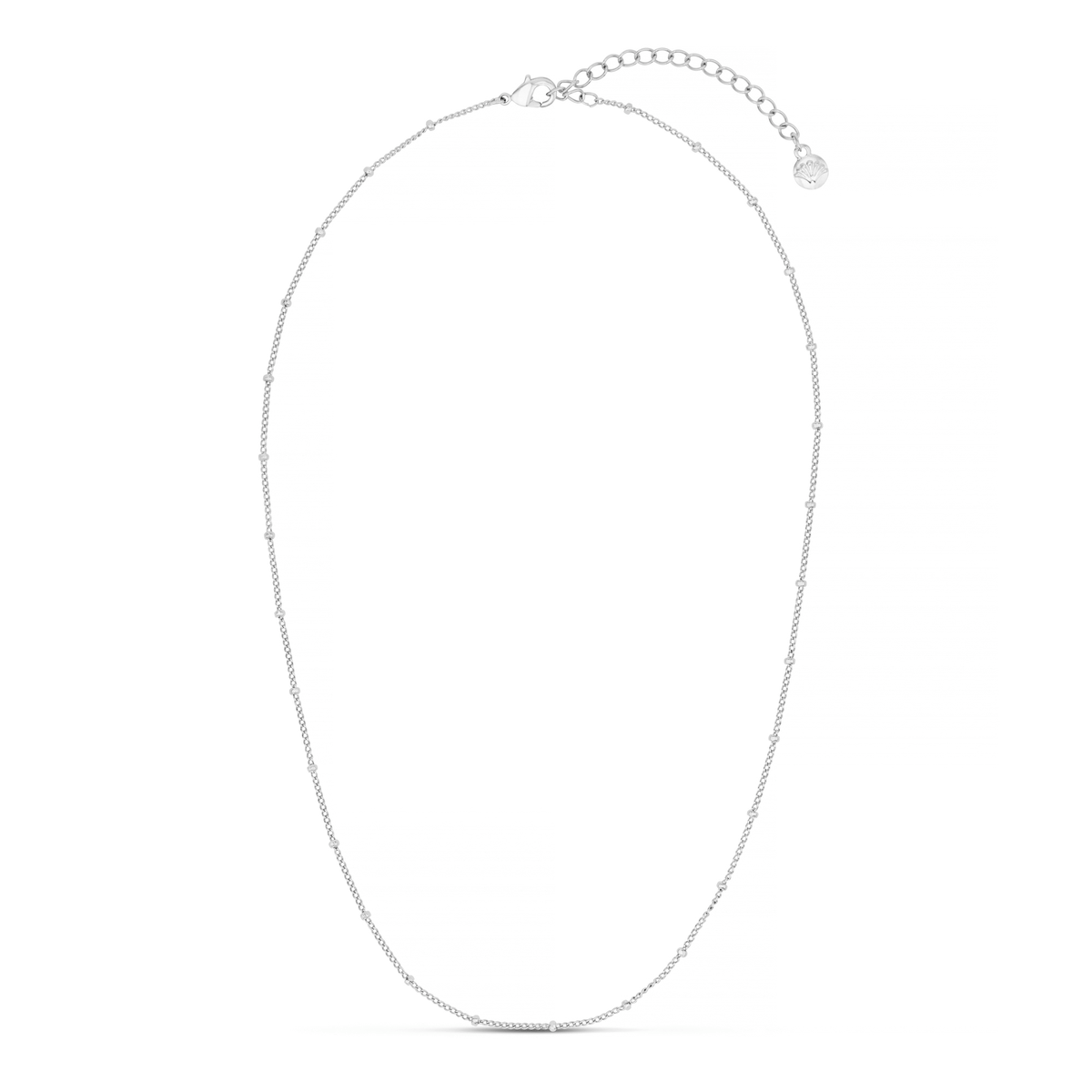 Satellite Chain Silver Necklace - Short