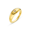 LUXE Starburst Domed Ring
