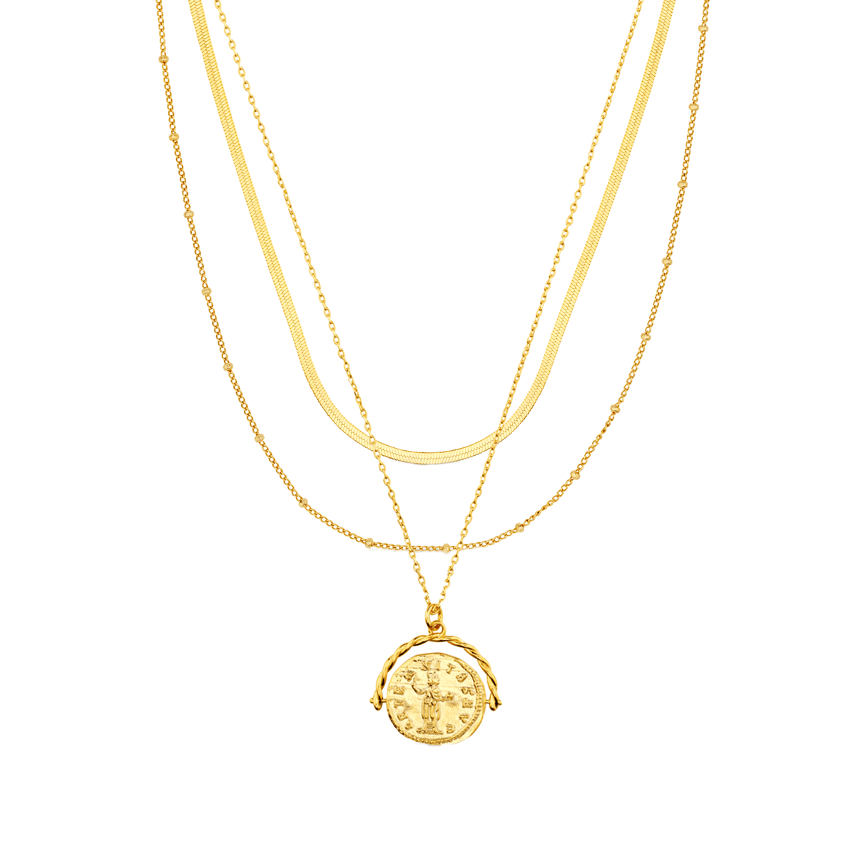 Spinner Coin & Chain Layer Set