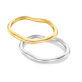 Stacking Bangle Mixed Plate Style Set